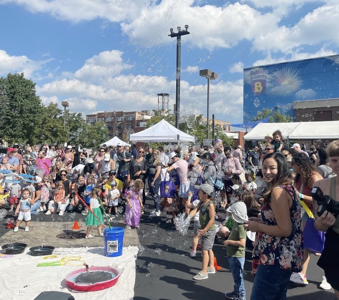 BUBBLESPALOOZA 2023 Block Party is back! Bubbles Academy