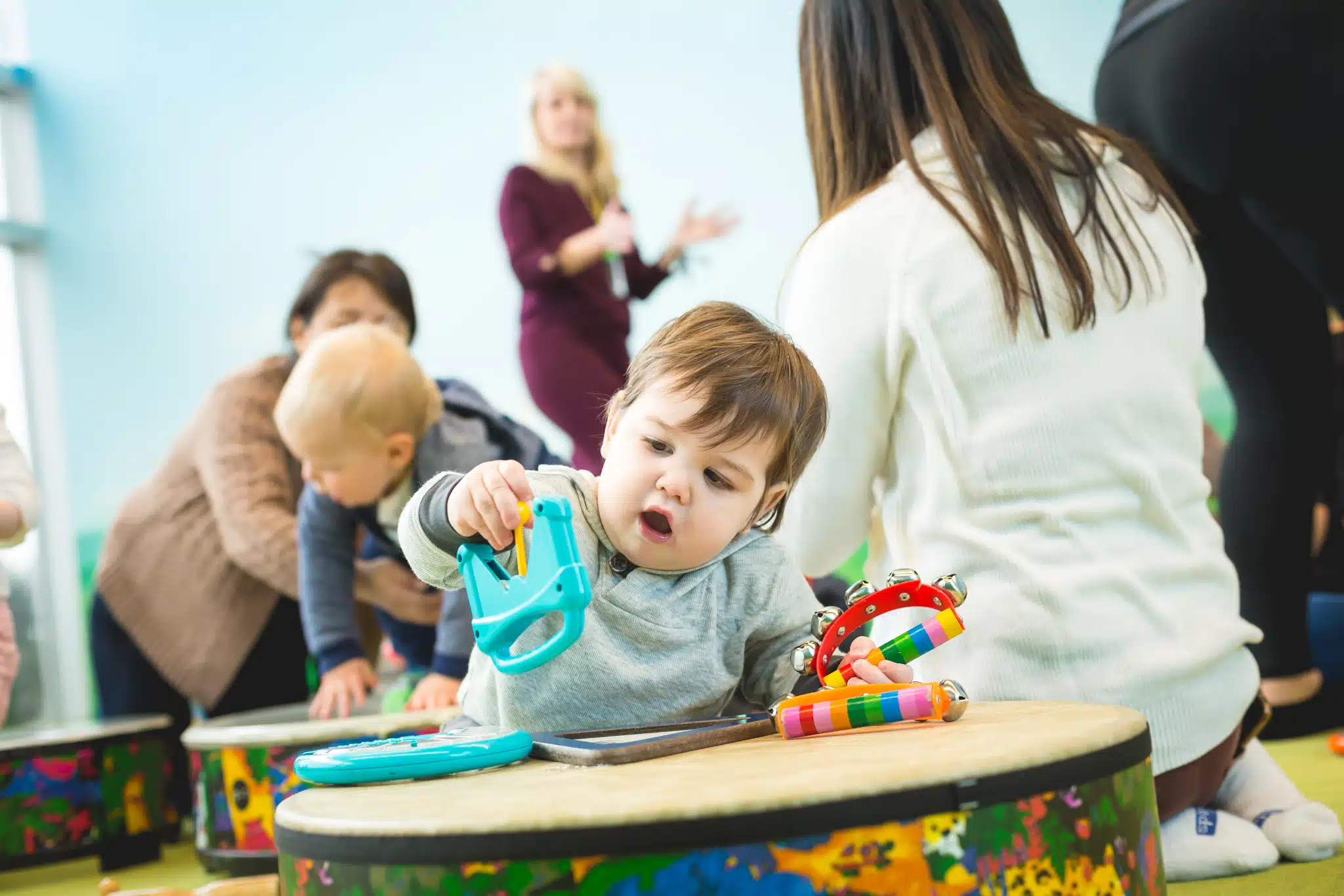 Music class at Bubbles Academy